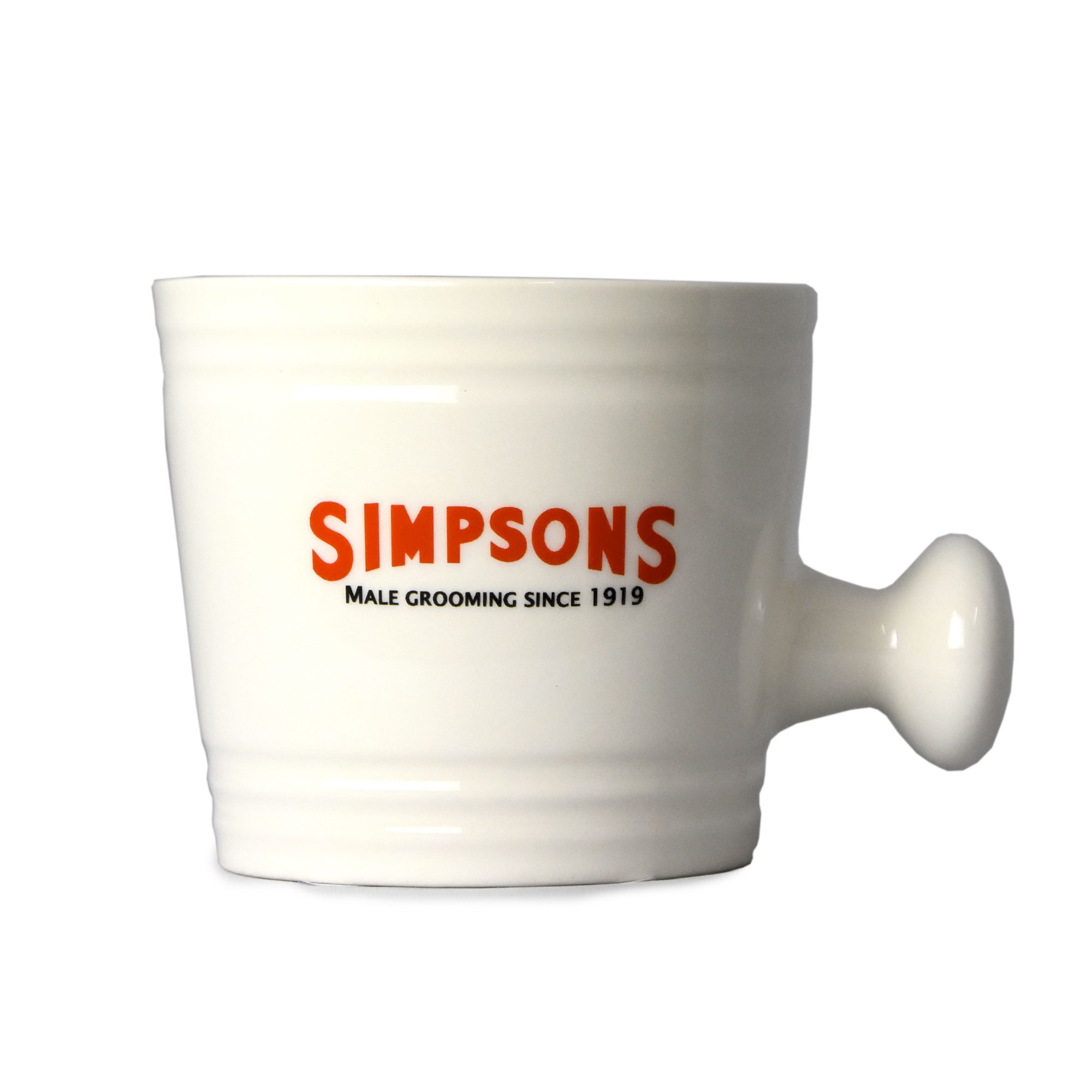 Simpson Ciotola da Barba Ceramica Large - Sapone da Barba